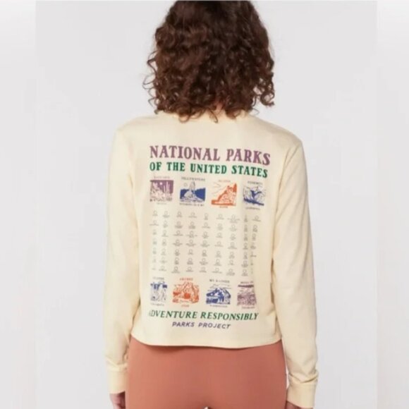 Parks Project National Parks Fill in the Tee Graphic Long Sleeve T-Shirt Size XL - Picture 1 of 13